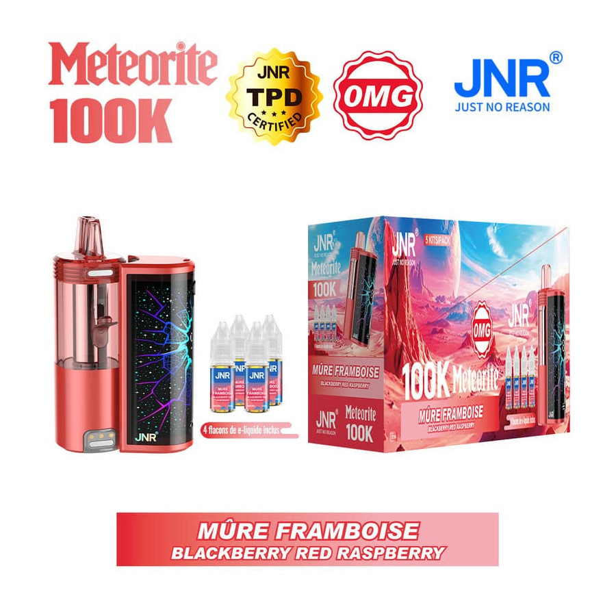 Meteorite 100K Blackberry Red Raspberry JNR