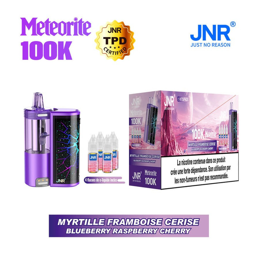 Meteorite 100K Blueberry Raspberry JNR