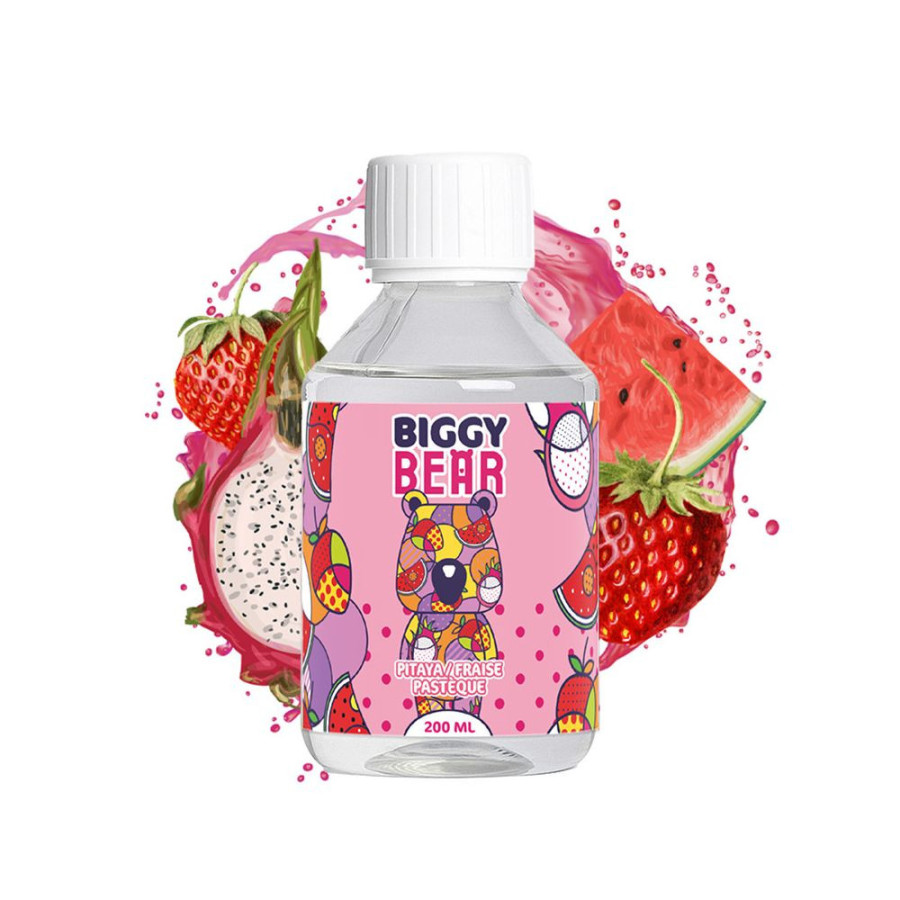 E liquide Pitaya Fraise Pastèque 200ml Biggy Bear