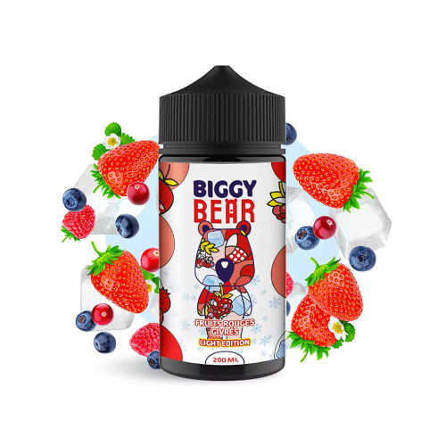 E liquide Fruits Rouges Givrés - Light Edition 200ml - Biggy Bear