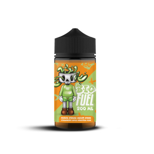 Fraise, Pomme, Melon, Poire 200ml 0mg BIG FUEL - Maison Fuel
