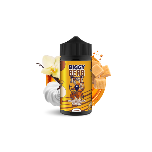E liquide Creamy Vanilla Custard 200ml - Biggy Bear