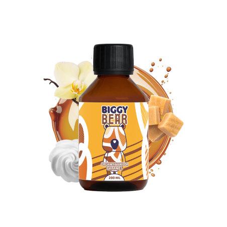E liquide Creamy Vanilla Custard 200ml - Biggy Bear