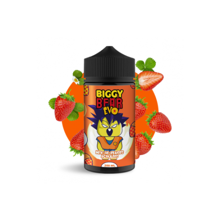 E liquide Cassis framboise bleue 200ml Biggy Bear