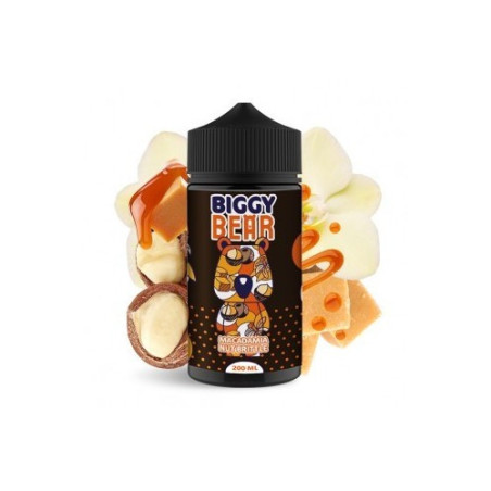 E liquide Cassis framboise bleue 200ml Biggy Bear