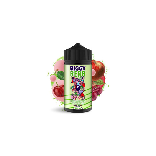 E liquide Pomme Cerise Bubble Gum 200ml Biggy Bear