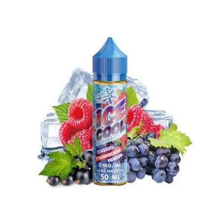 Ice Cool - Framboise Bleue et Pitaya 50ml - Liquidarom - 0mg
