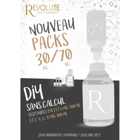 Revolute Base Pack 30/70 100ML