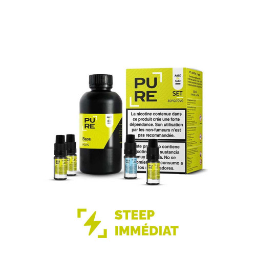 Pack 500ml Base DIY Mix&Go 30/70 PURE
