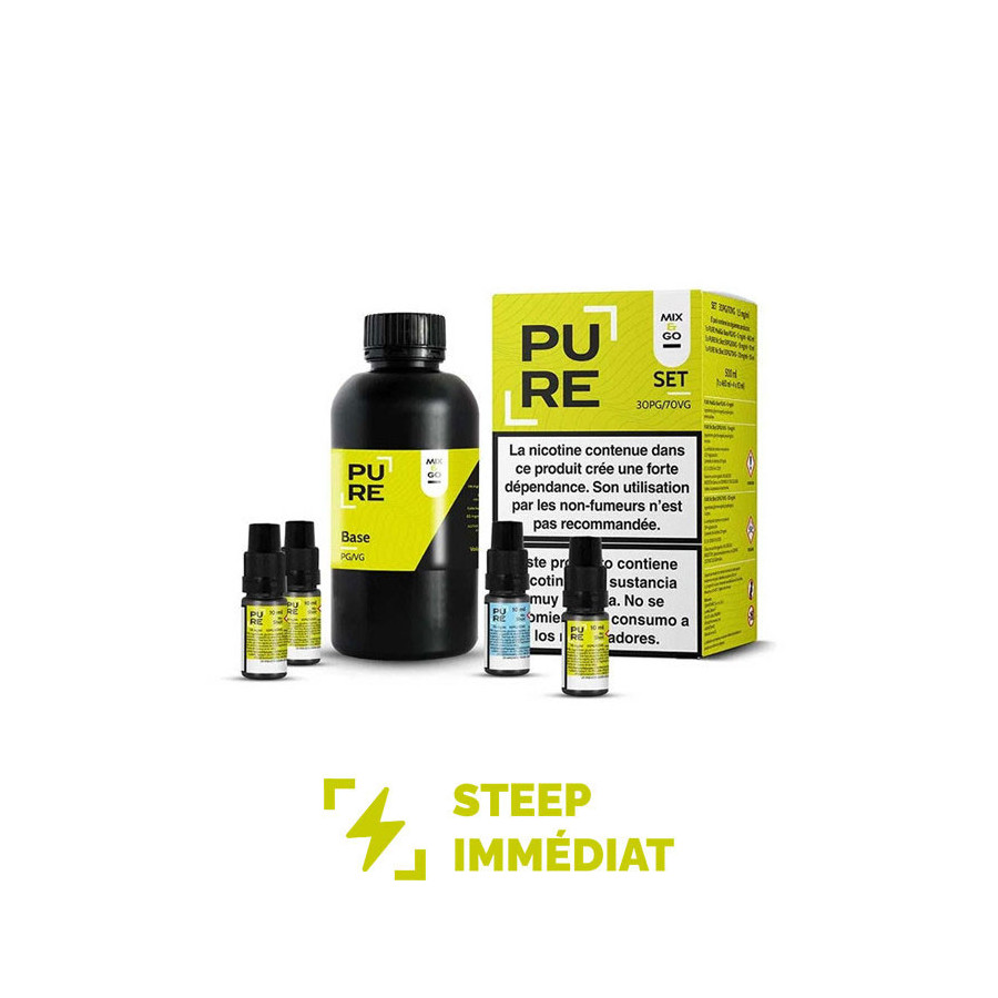 Pack 500ml Base DIY Mix&Go 30/70 PURE