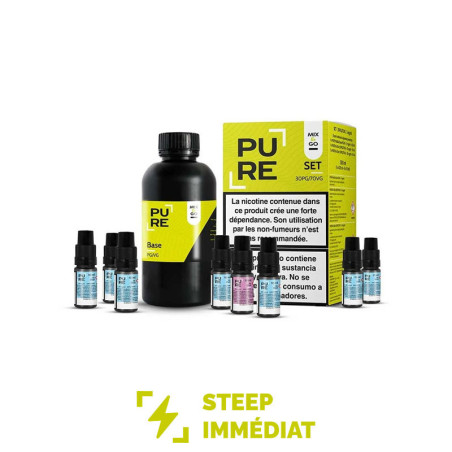 Pack 500ml Base DIY Mix&Go 30/70 PURE