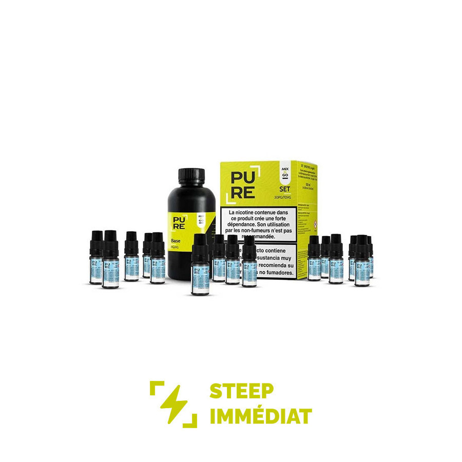 Pack 500ml Base DIY Mix&Go 30/70 PURE
