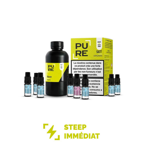 Pack 500ml Base DIY Mix&Go 50/50 PURE