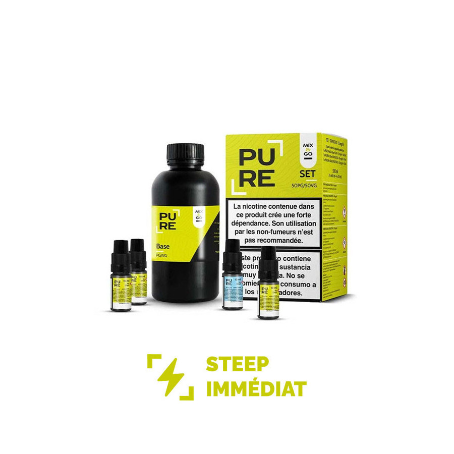 Pack 500ml Base DIY Mix&Go 50/50 PURE