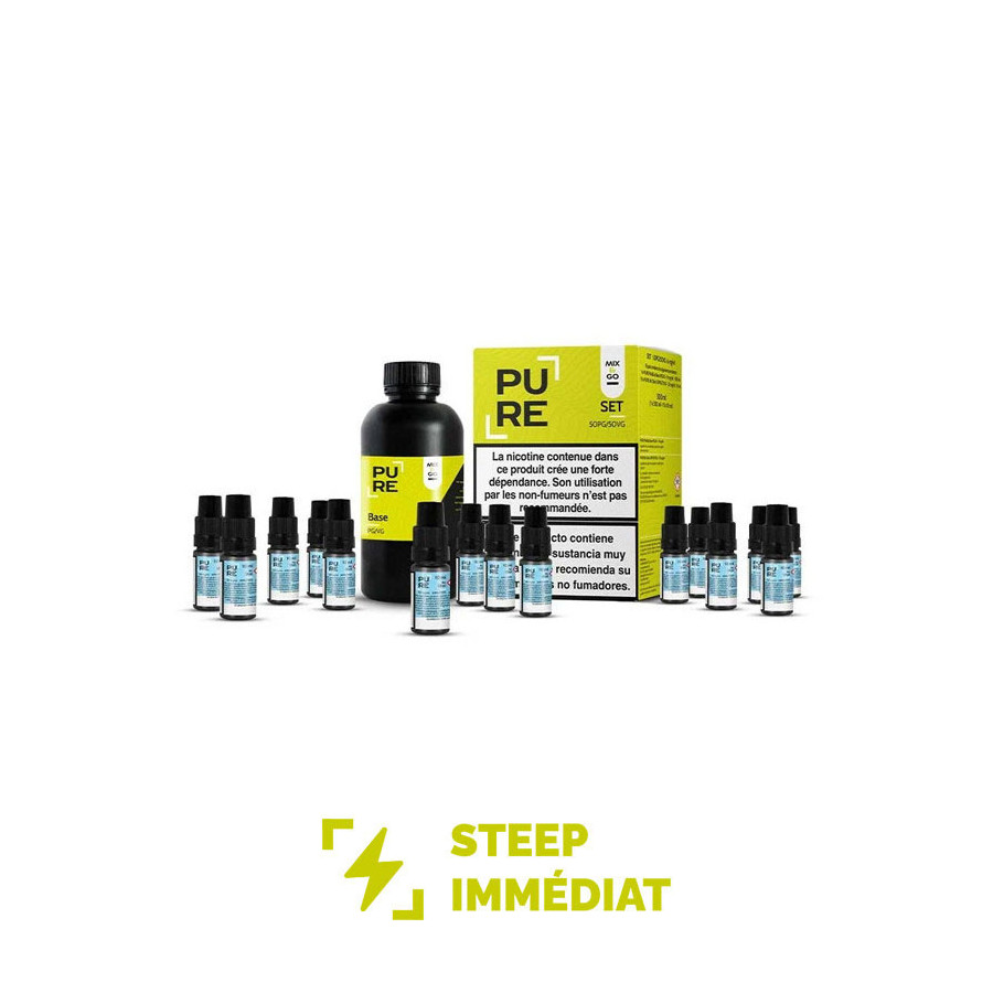 Pack 500ml Base DIY Mix&Go 50/50 PURE