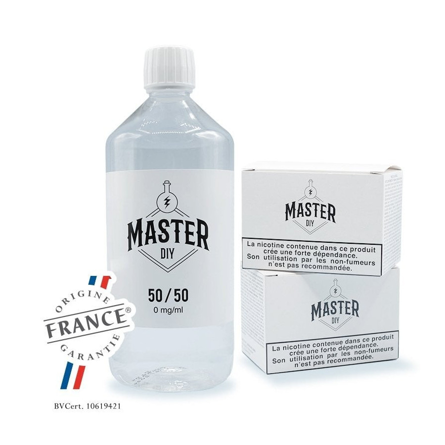 Pack Base 50/50 Master DIY 1 litre