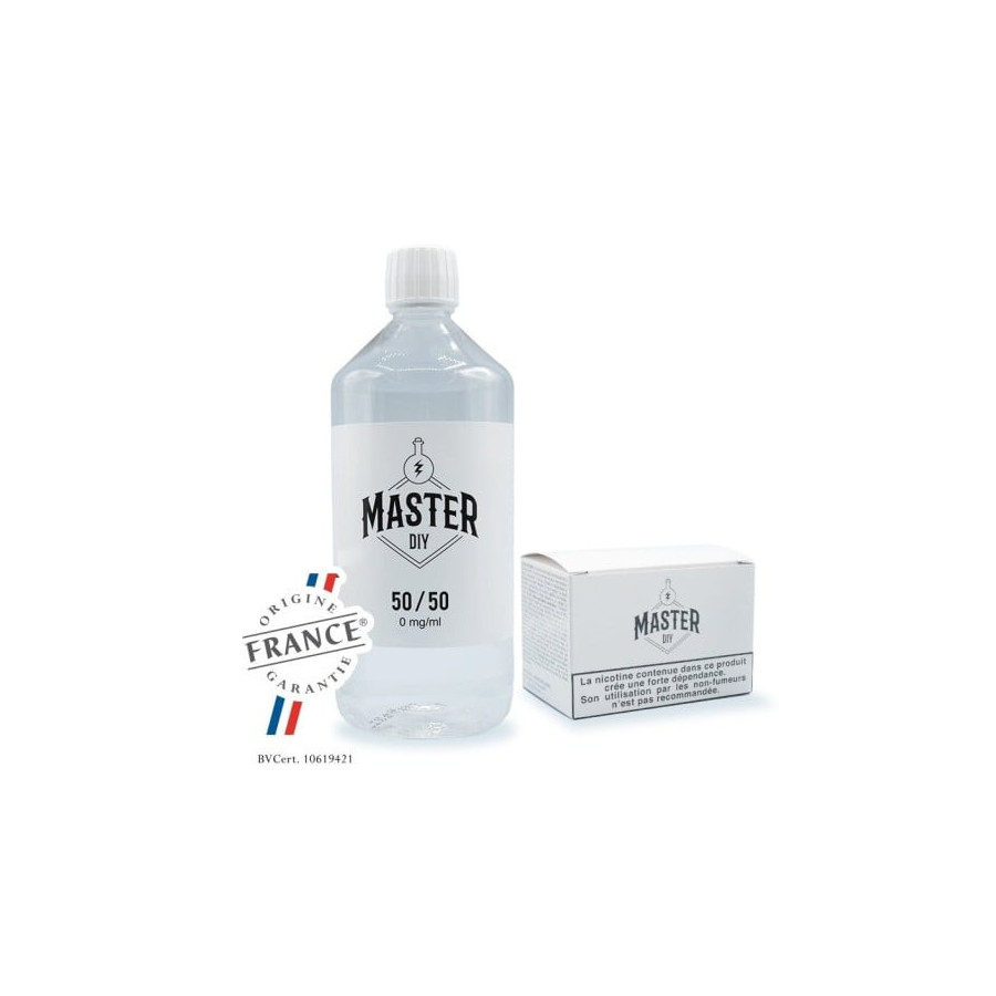 Pack Base 50/50 Master DIY 1 litre