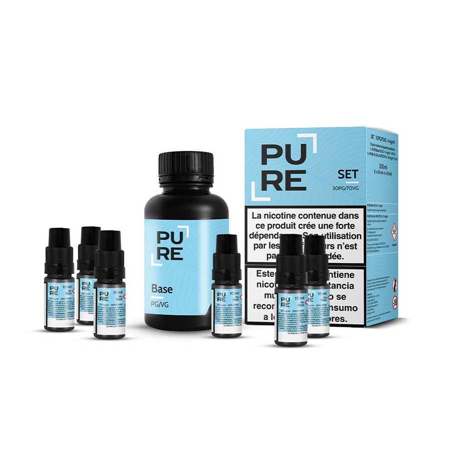 Pack 200ml Base DIY 30/70 PURE