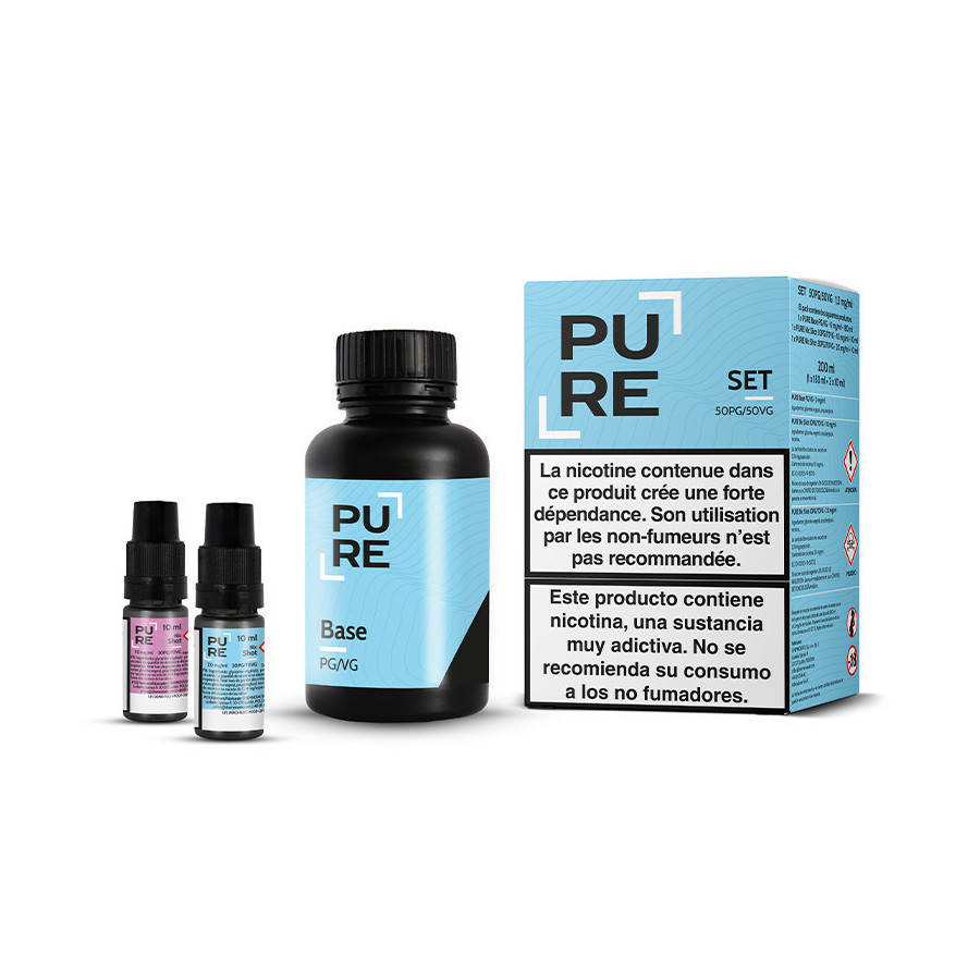 Pack 200ml Base DIY 50/50 PURE