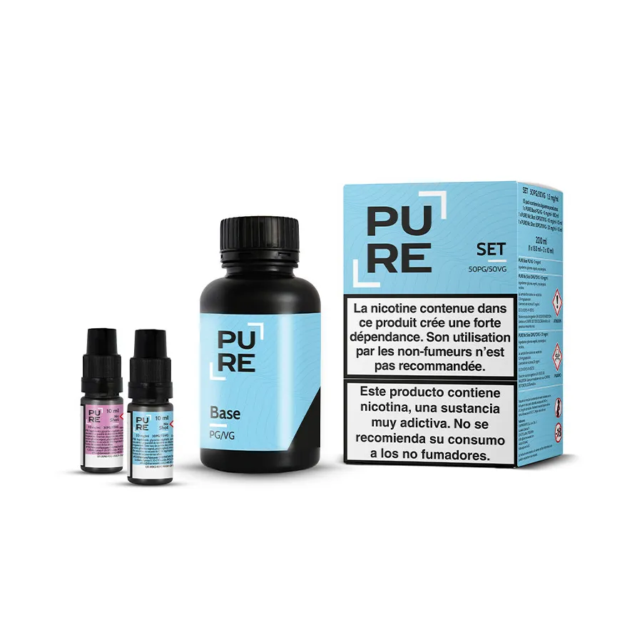 Pack 200ml Base DIY 50/50 PURE