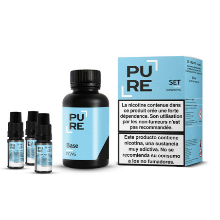 Pack 200ml Base DIY 50/50 PURE