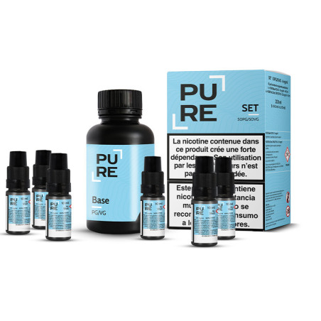 Pack 200ml Base DIY 50/50 PURE