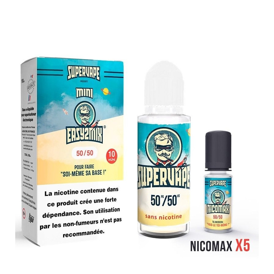 Pack Base EASY2MIX Mini 50/50 Supervape
