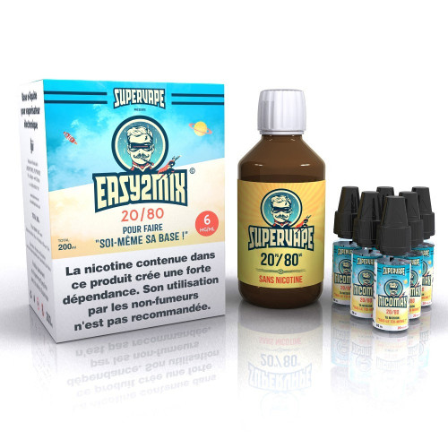 Base 200ml EASY2MIX 20/80 SuperVape