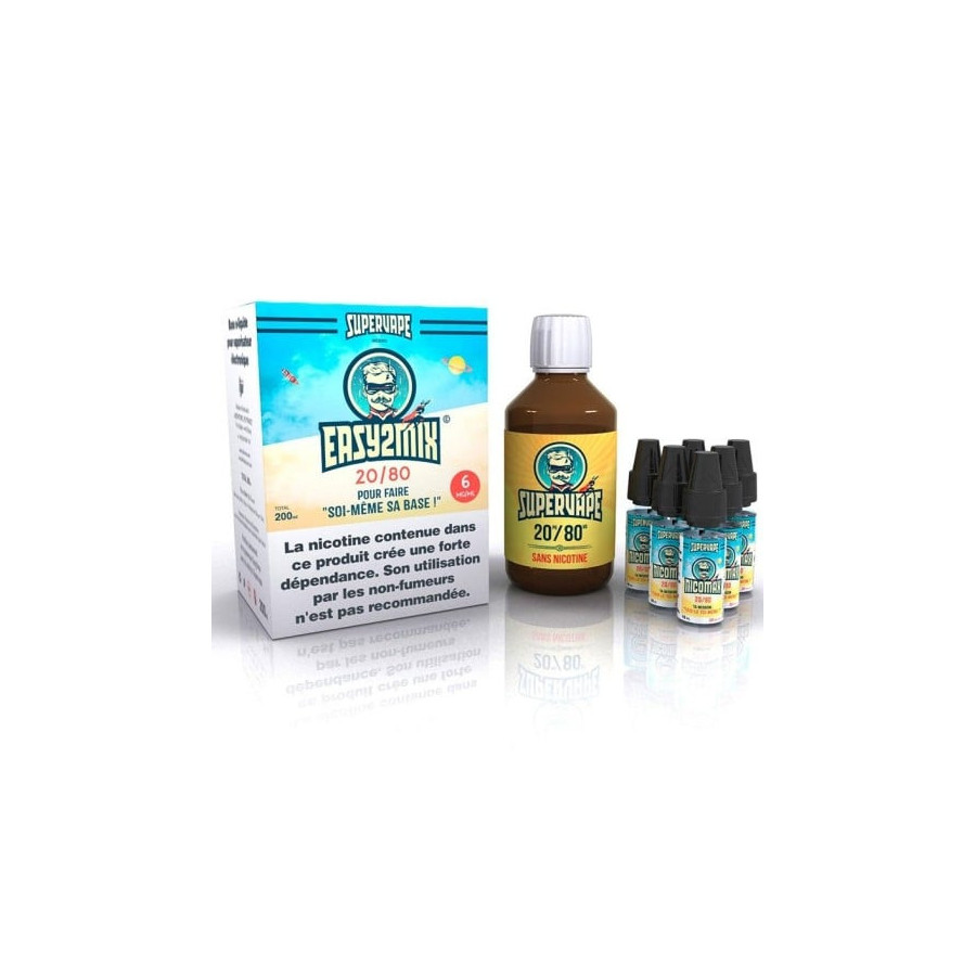 Base 200ml EASY2MIX 20/80 SuperVape
