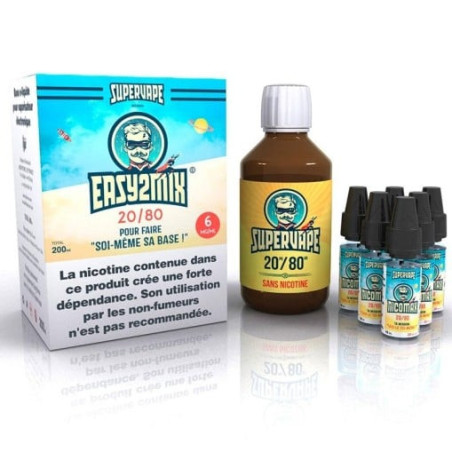 Base 200ml EASY2MIX 20/80 SuperVape