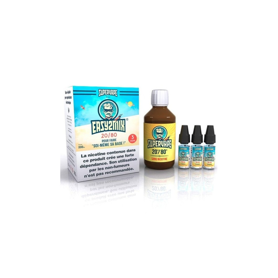 Base 200ml EASY2MIX 20/80 SuperVape