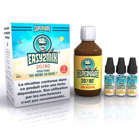 Base 200ml EASY2MIX 20/80 SuperVape