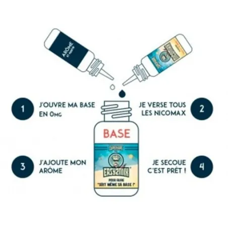 Base 200ml EASY2MIX 20/80 SuperVape