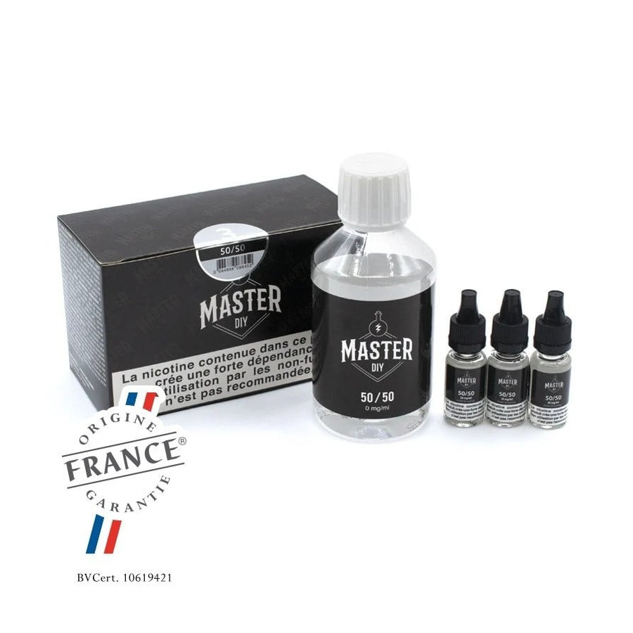 Pack 200 ml Base 50/50 Master DIY