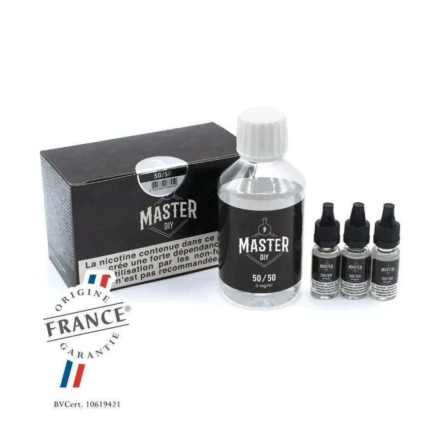 Pack 200 ml Base 50/50 Master DIY
