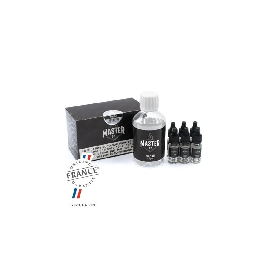 Pack 200 ml Base 50/50 Master DIY