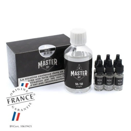 Pack 200 ml Base 50/50 Master DIY