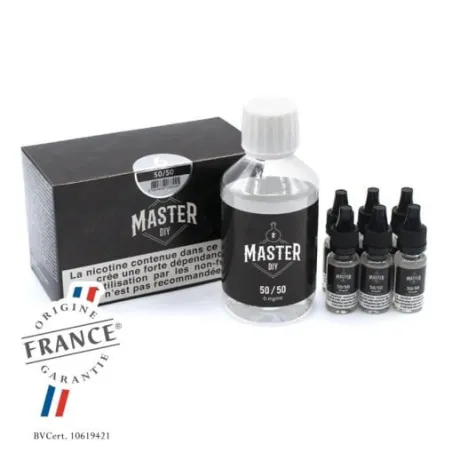 Pack 200 ml Base 50/50 Master DIY