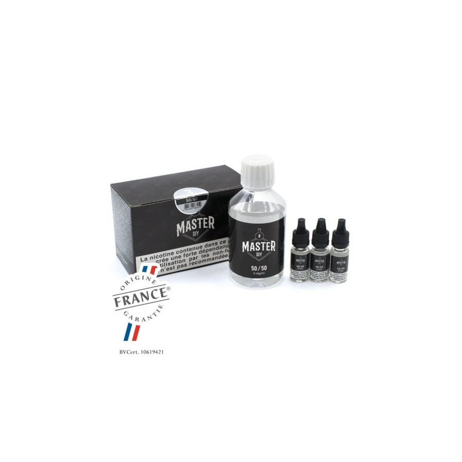 Pack 200 ml Base 50/50 Master DIY