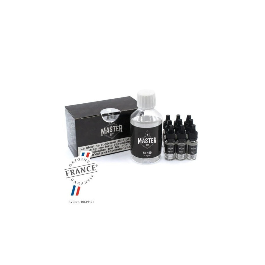 Pack 200 ml Base 50/50 Master DIY