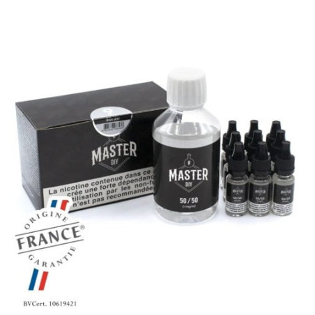 Pack 200 ml Base 50/50 Master DIY