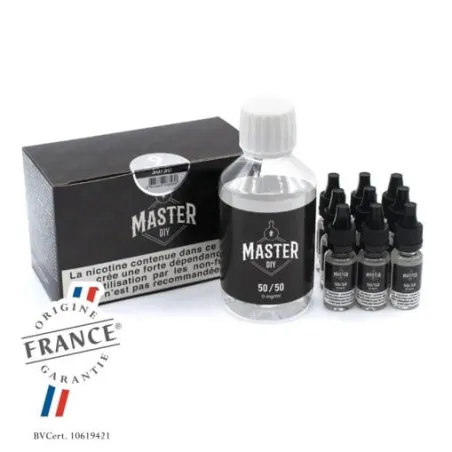 Pack 200 ml Base 50/50 Master DIY