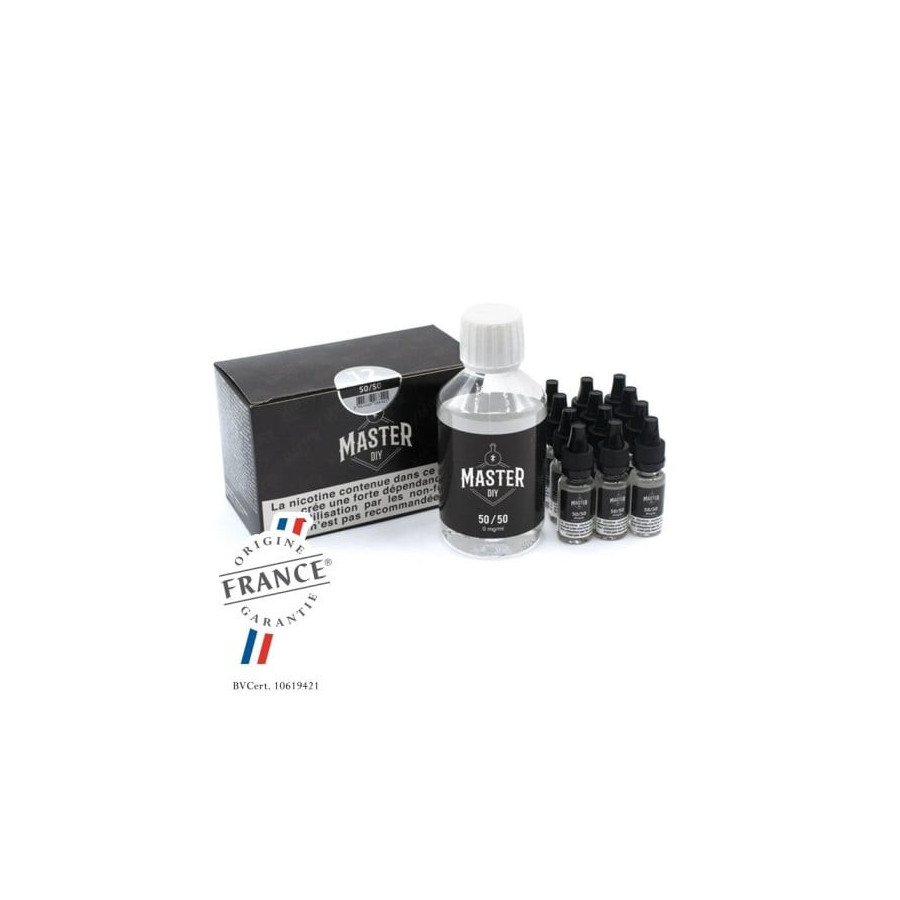 Pack 200 ml Base 50/50 Master DIY