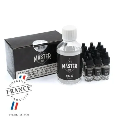 Pack 200 ml Base 50/50 Master DIY