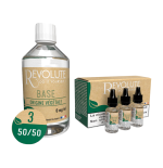Pack DIY 200mL 50/50 Base Végétale Revolute