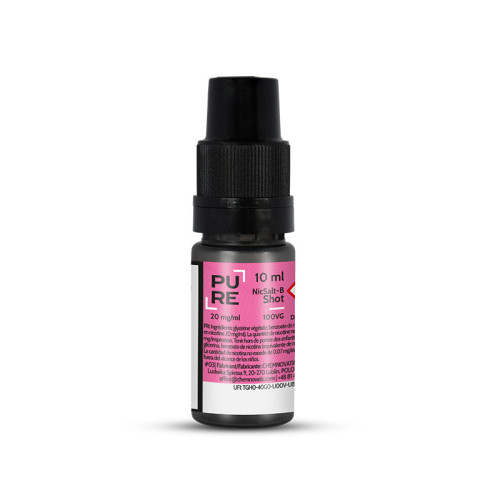 Booster de nicotine NicSalt 10ml PURE (100 pièces)