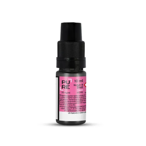 Booster de nicotine NicSalt 10ml PURE (100 pièces)