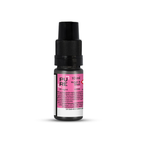 Booster de nicotine NicSalt 10ml PURE (100 pièces)