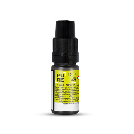 Booster de nicotine NicSalt 10ml PURE (100 pièces)