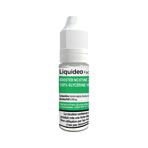 Booster de nicotine 10ml Liquideo (100 pièces)